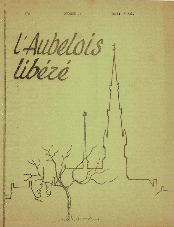 L'Aubelois libéré n°8 en octobre 1974