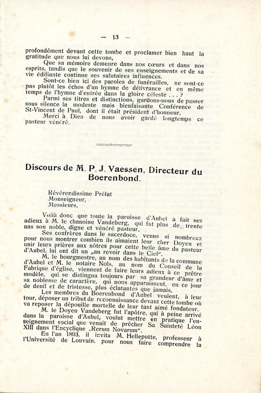 Publications A ma mémoire de M le chanoine Jacques H Vandeberg 1922 - Haccour Philippe014.jpg