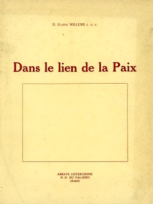 Dans le lien de la paix