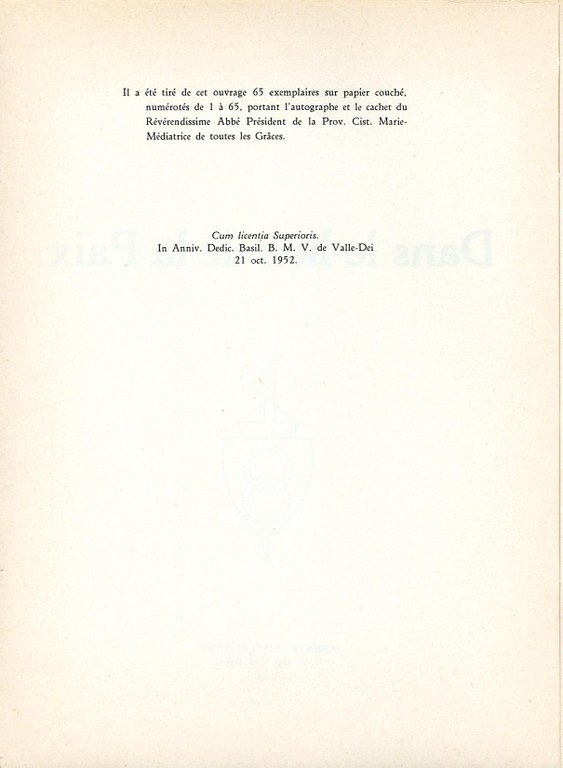 Publication Dans le lien de la paix Abbaye Val-Dieu XXXX - René Leuther003.jpg