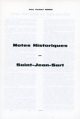 Notes historiques sur Saint-Jean-Sart