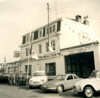 Garage "Citroën" de la famille Pirenne