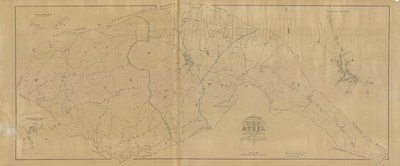 Plan "Pop" d'Aubel entre 1842 et 1879