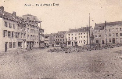 Place Antoine Ernst en 1915