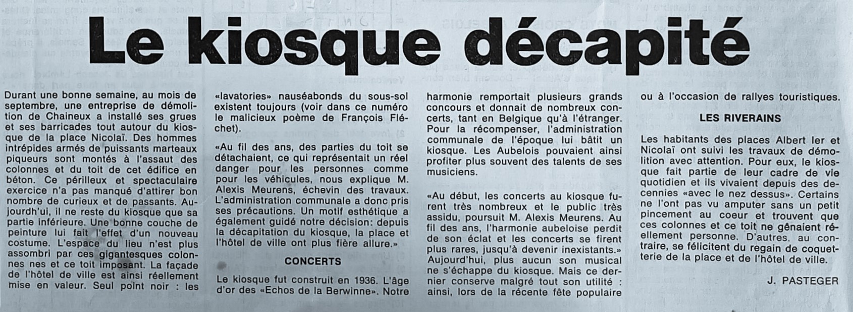 Aubelois Libéré Le kiosque décapité 1977 - Christian Haccour.jpg