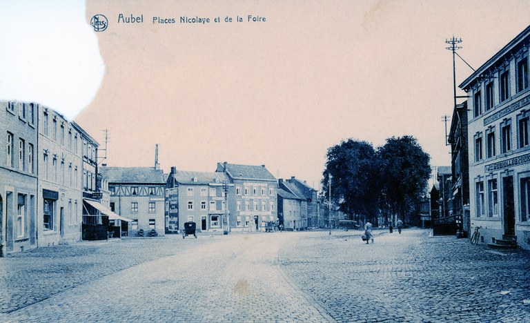 CP Place Nicolaï 1928 - Lecloux Baltus Marie-Josée 002.bmp