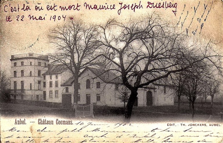 Château de la Driesch en 1902