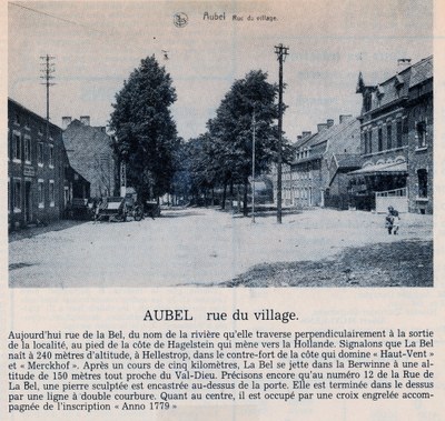 Rue du Village devenue rue de la Bel