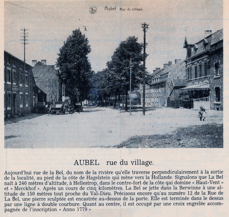 Rue du Village devenue rue de la Bel