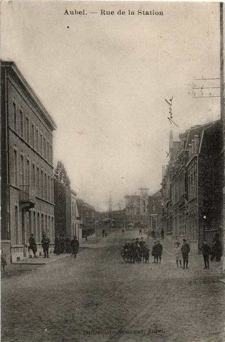 Vue sur la rue de la Station