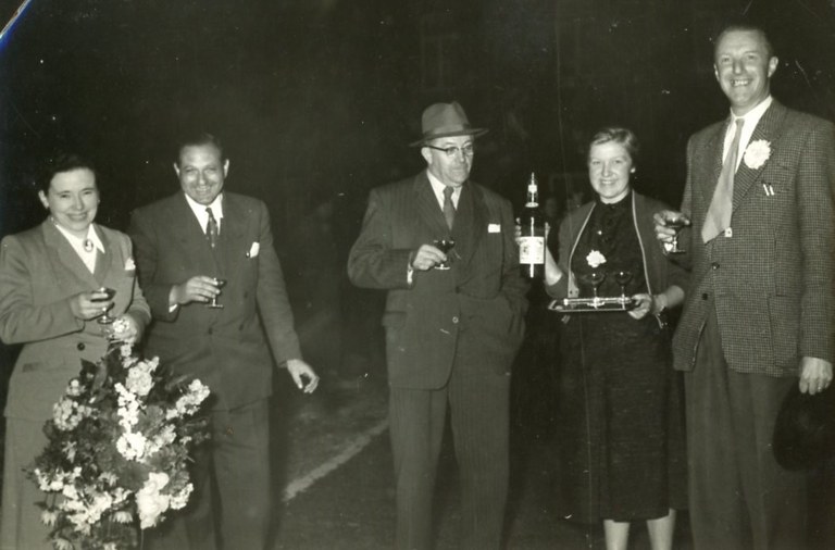 Kierberg Inauguration Mme et M Baltus-Jules Stassen-Lisette Gehlen-François Fléchet Photo Snoeck  XXXX - Michel Fléchet015.jpg