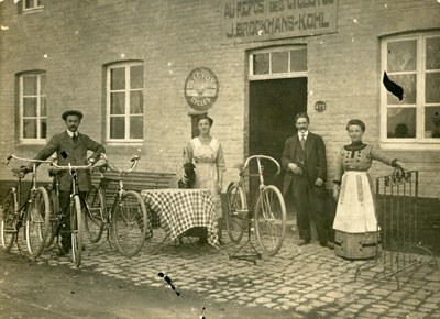 Au repos des cyclistes - Bois de Loë