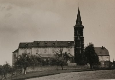 Eglise de Saint-Jean-Sart vers 1936