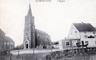 L'église et le magasin de Mme Offerman