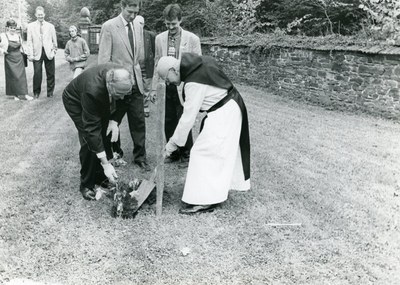 Un ministre au travail à Val Dieu