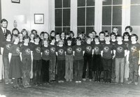 Chorale des enfants d'Aubel vers 1979