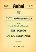 Historique de l'harmonie "Les Echos de la Berwinne"