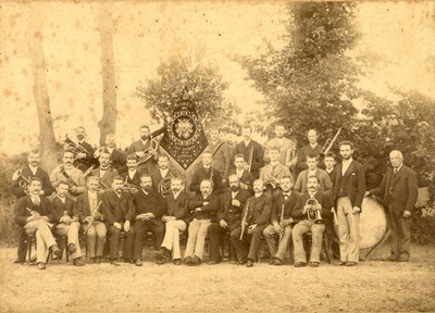 L'harmonie d'Aubel en 1875