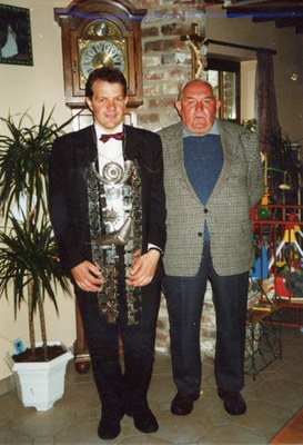 Saint-Hubert en 1999 : le père et le fils