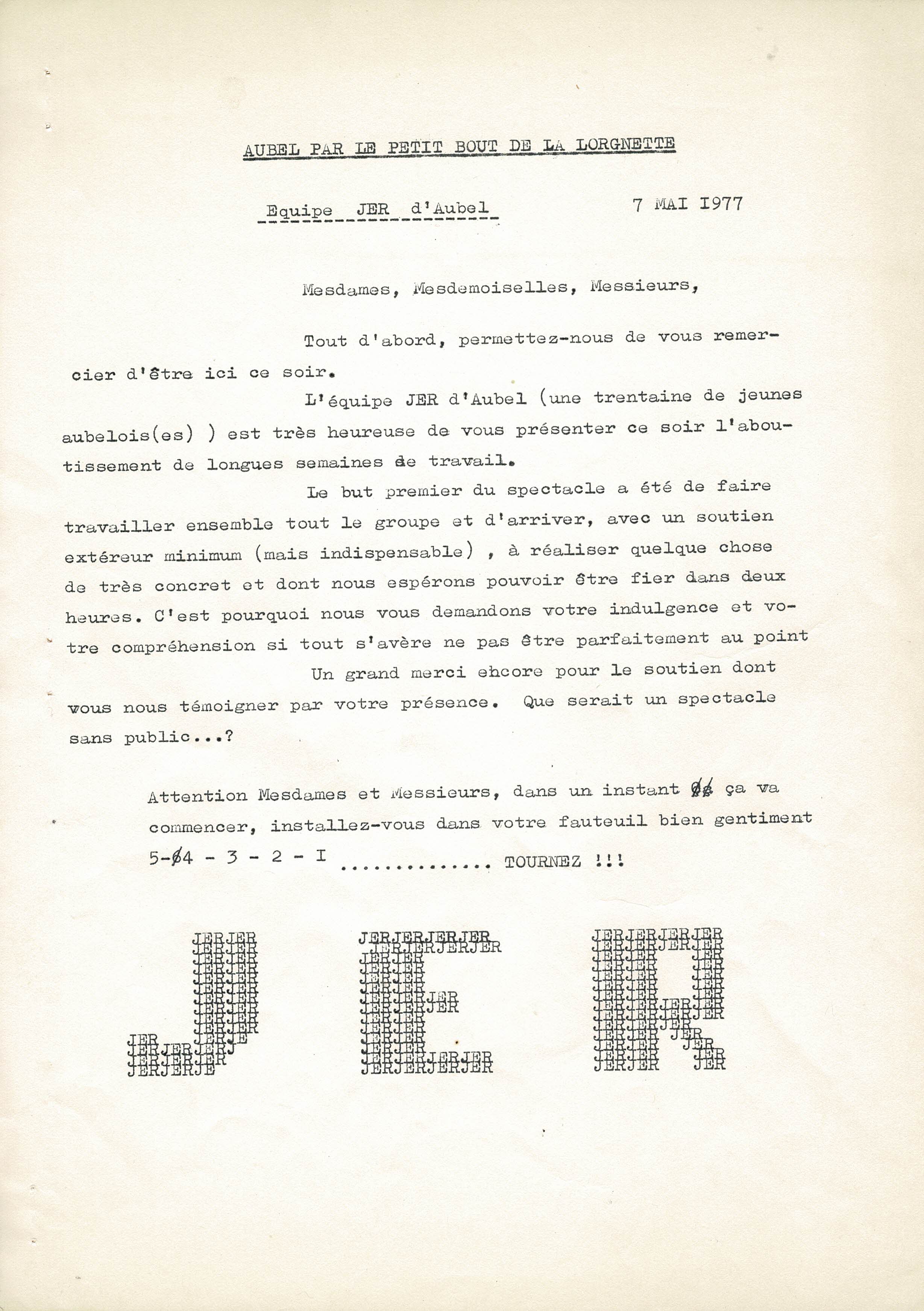 Aubel par le petit bout de la lorgnette p2 Spectacle 07-05-1977 - Haccour Christian.jpg