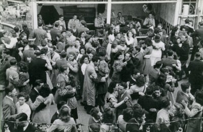 Bal de la fête d'Aubel en 1950