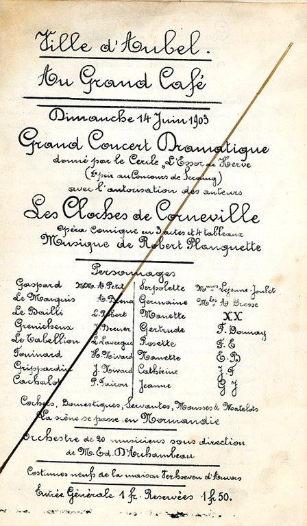 Grand concert dramatique Les cloches de Corneville 1903 - Christian Haccour02.bmp