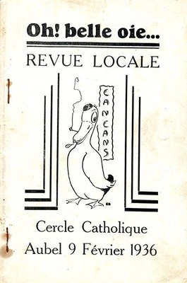Revue locale "O belle oie" en 1936