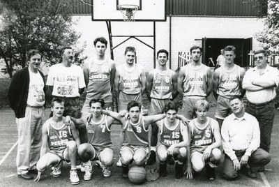Equipe "hommes" du club de basket