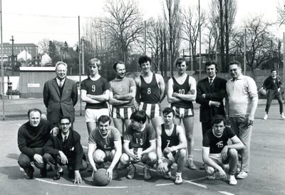 Basket : équipe première dans les années '70