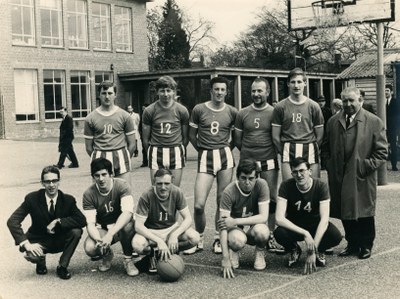 Equipe première du club de basket.