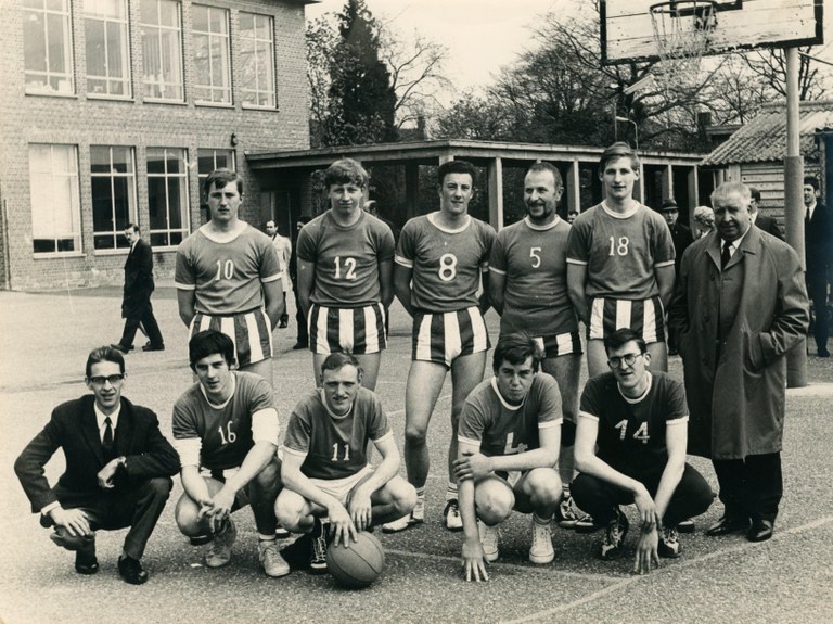 Equipe première du club de basket.