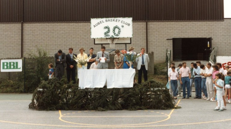 Le 20e anniversaire du club de basket