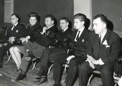 En 1965, le championnat de Belgique de billard au cercle