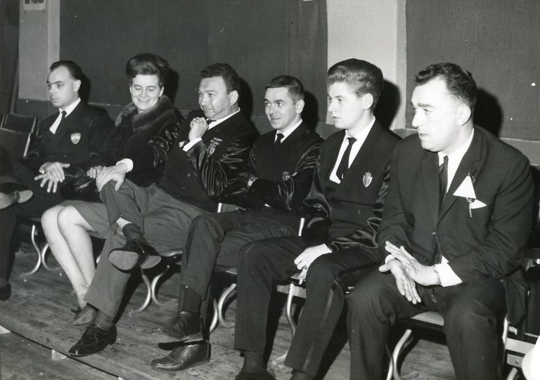 En 1965, le championnat de Belgique de billard au cercle