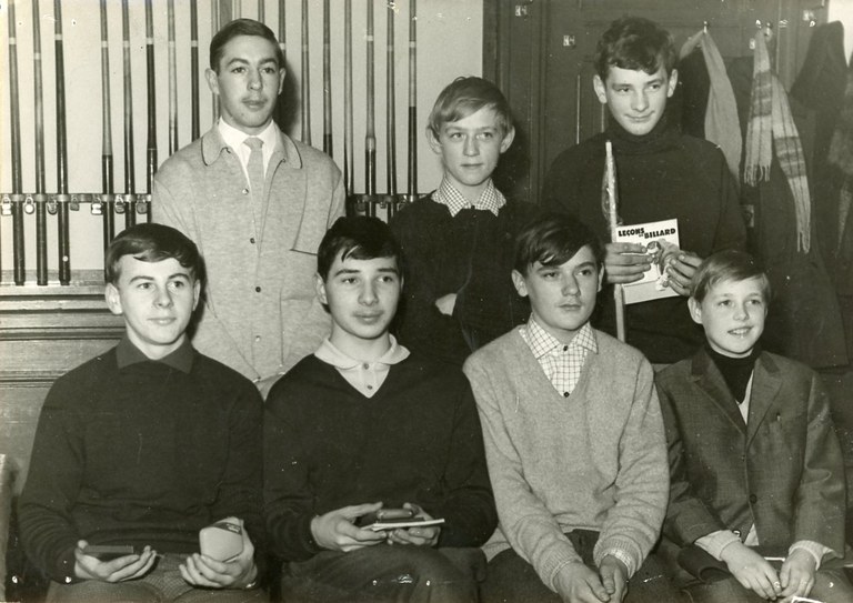 Finaliste aubelois au championnat provincial de billard en 1965