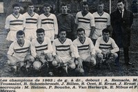 Equipe championne en 1963