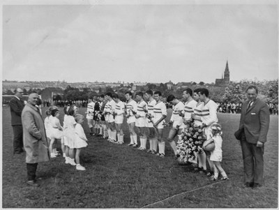 Football à Ter Greet en 1962-1963.