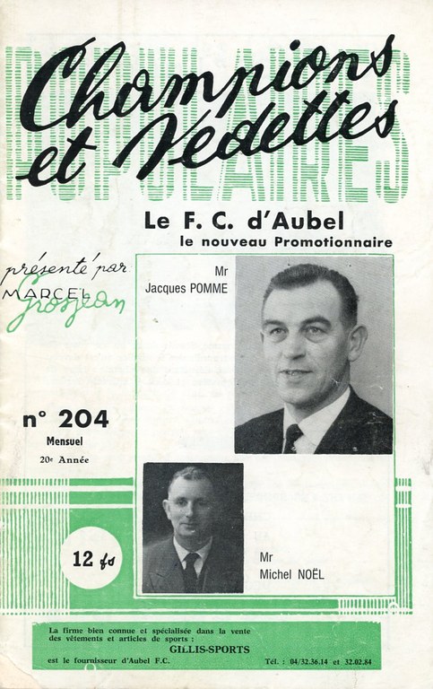 La montée en promotion en 1972.
