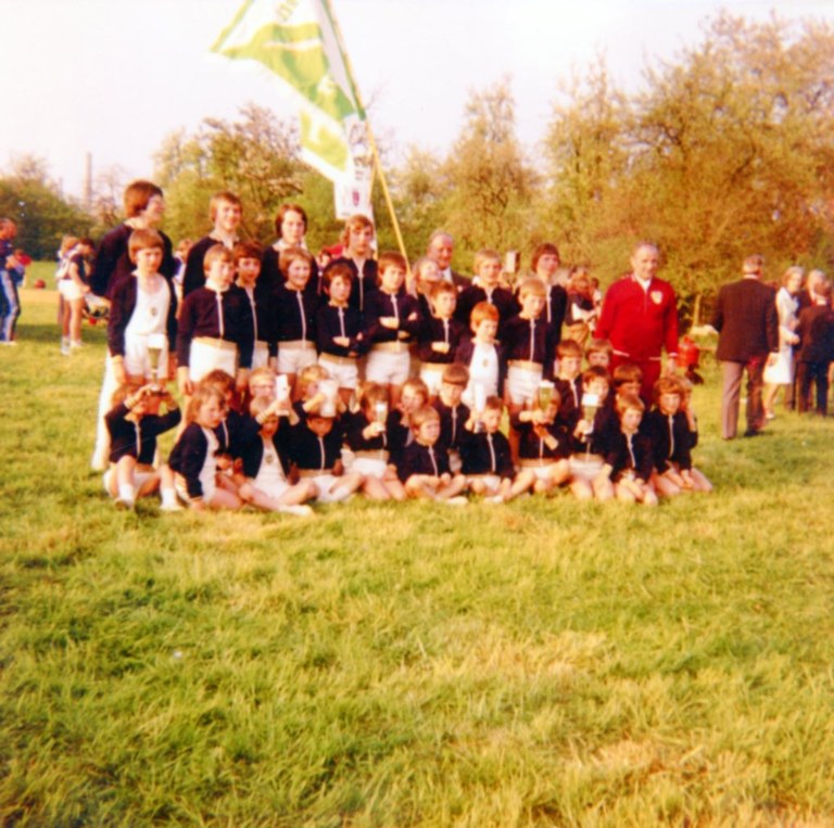 Les gymnastes en 1958