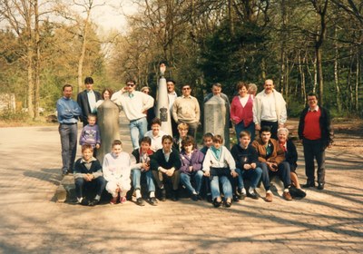 Jumelage avec le club français de Vernantes en 1989