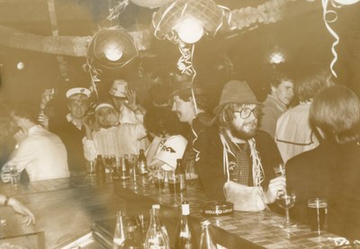 Soirée carnaval au club de tennis dans les années '80