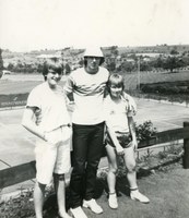 Michel Preud'homme en visite au club de tennis d'Aubel