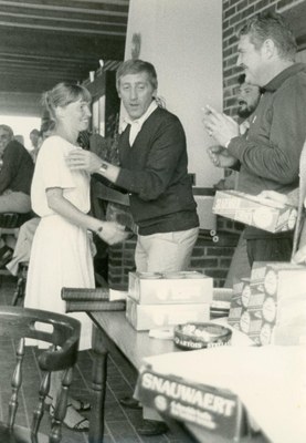 Remise de prix du tournoi intime en 1979