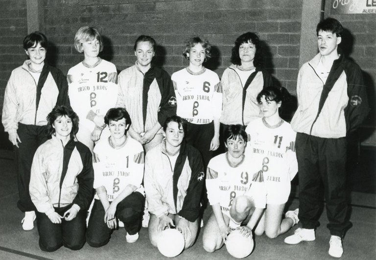 Equipe féminine coachée par Patrick Van Overbeke