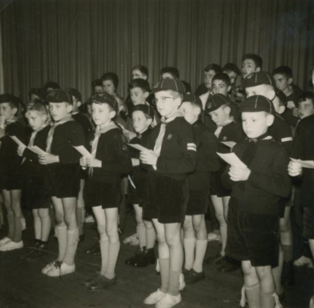Camp "louveteaux" de Grimonster en 1960