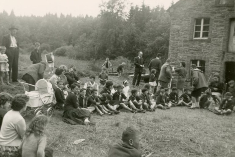 Unité scoute Camp de Grimonster du 01 au 10 juillet 1960 - Christian Haccour004.jpg