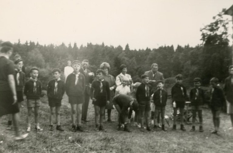 Unité scoute Camp de Grimonster du 01 au 10 juillet 1960 - Christian Haccour005.jpg