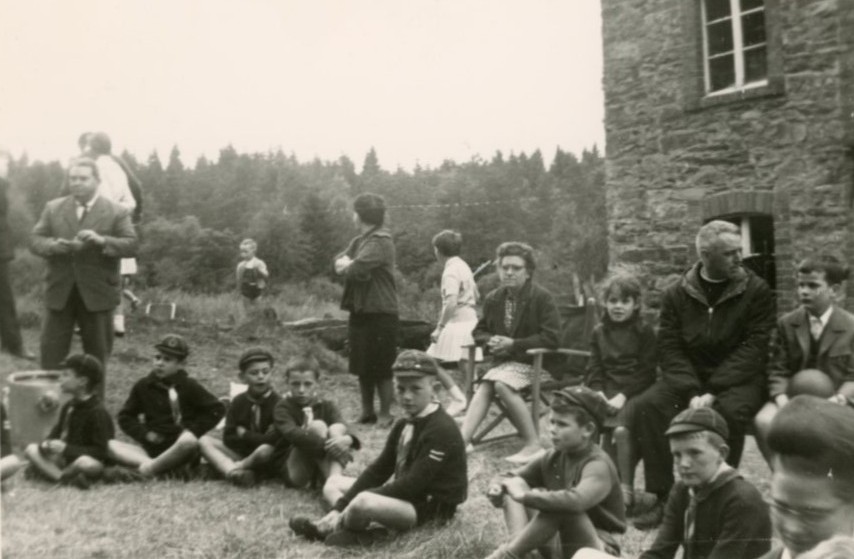 Unité scoute Camp de Grimonster du 01 au 10 juillet 1960 - Christian Haccour007.jpg