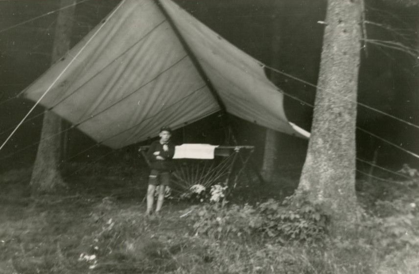 Unité scoute Camp de Grimonster du 01 au 10 juillet 1960 - Christian Haccour008.jpg