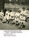 Camp "lutin" à Stoumont en 1962
